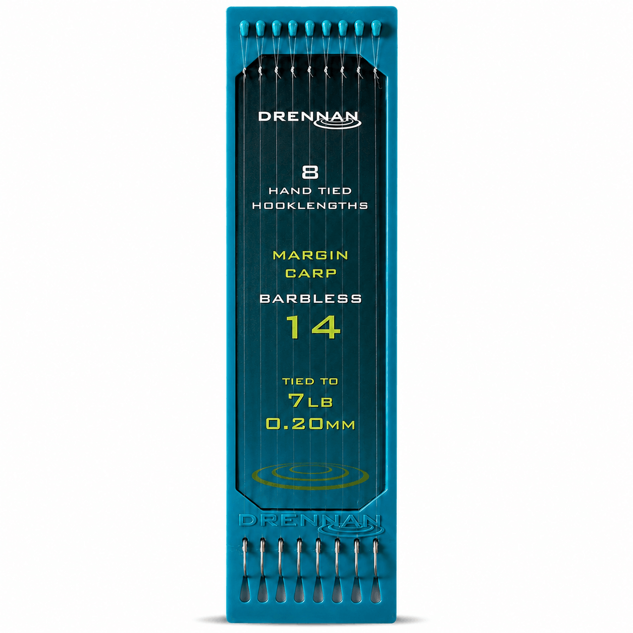 drennan-Margin-Carp-barbless-hooklengths-onderlijnen-size-14-020mm