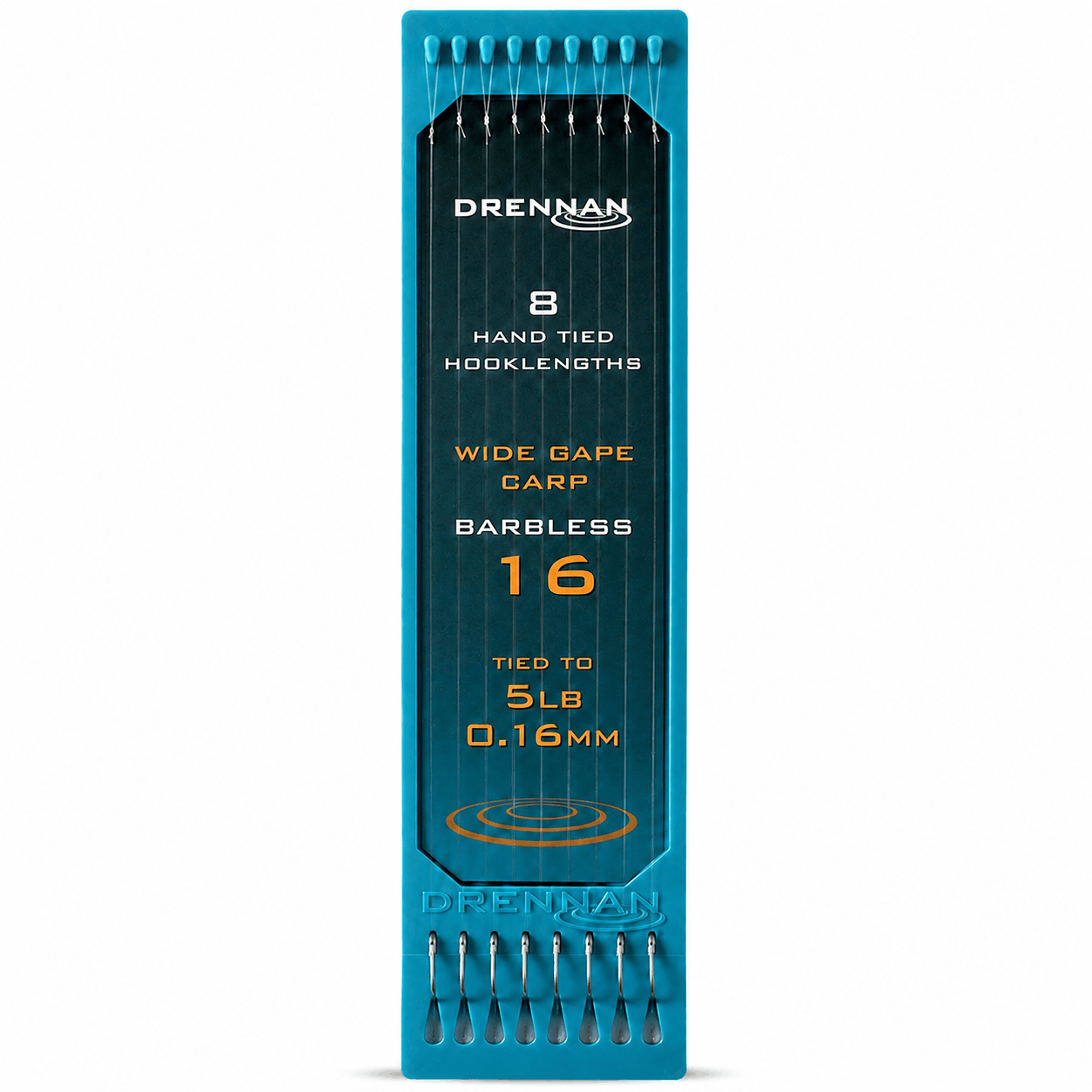 drennan-Wide-Gape-Carp-barbless-hooklengths-onderlijnen-size-16-016m