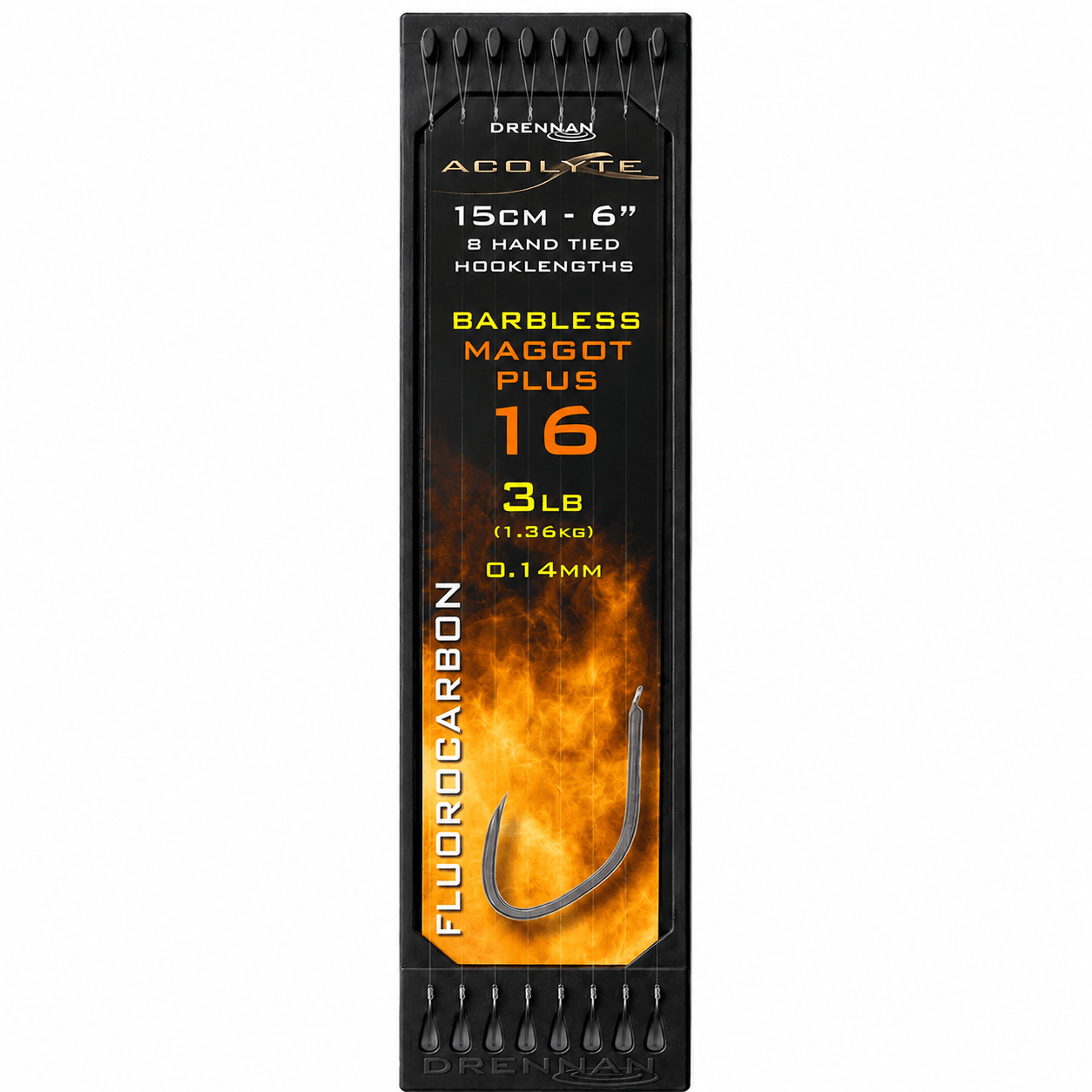 drennan-acolyte-barbless-maggot-plus-onderlijn-size-16-014mm