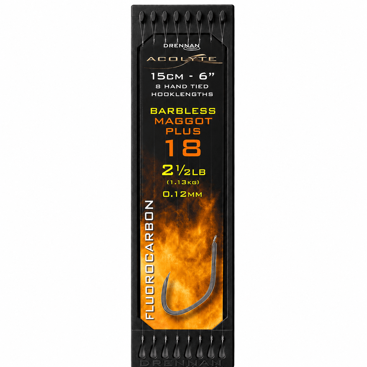 drennan-acolyte-barbless-maggot-plus-onderlijn-size-18-012mm