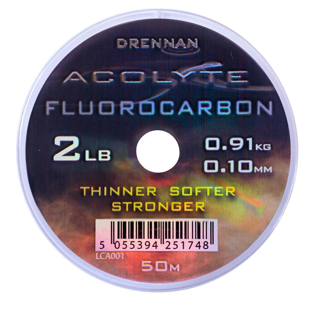 Drennan acolyte fluorocarbon 0.10mm 2lb
