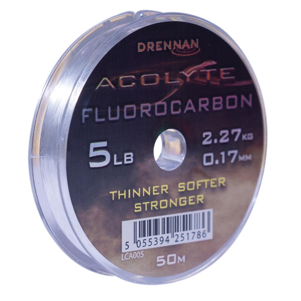 Drennan acolyte fluorocarbon 5lb 0.17mm