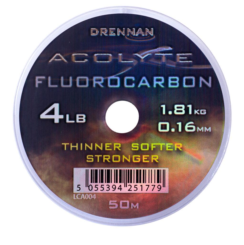 Drennan acolyte fluorocarbon 4lb 0.16mm