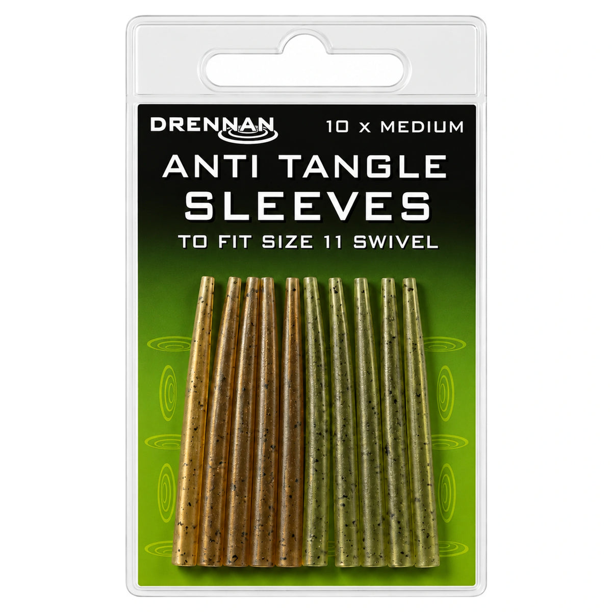 Drennan Anti Tangle Sleeves Medium – verpakking met tien anti-tanglehulzen