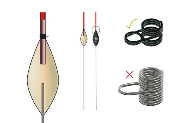 drennan AS1 pole floats dobber