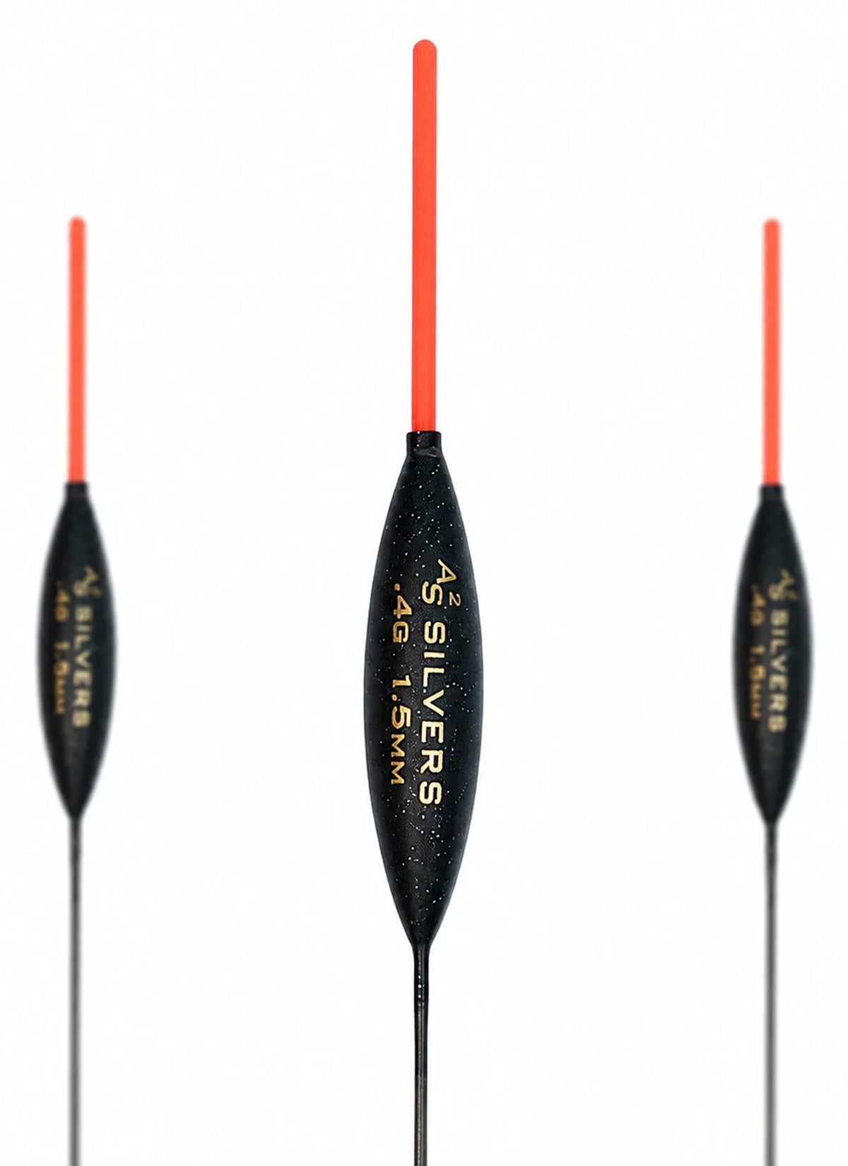 Drennan AS2 Silvers 0.40 g – close-up met gewichtsopdruk en antennedikte 1.5 mm