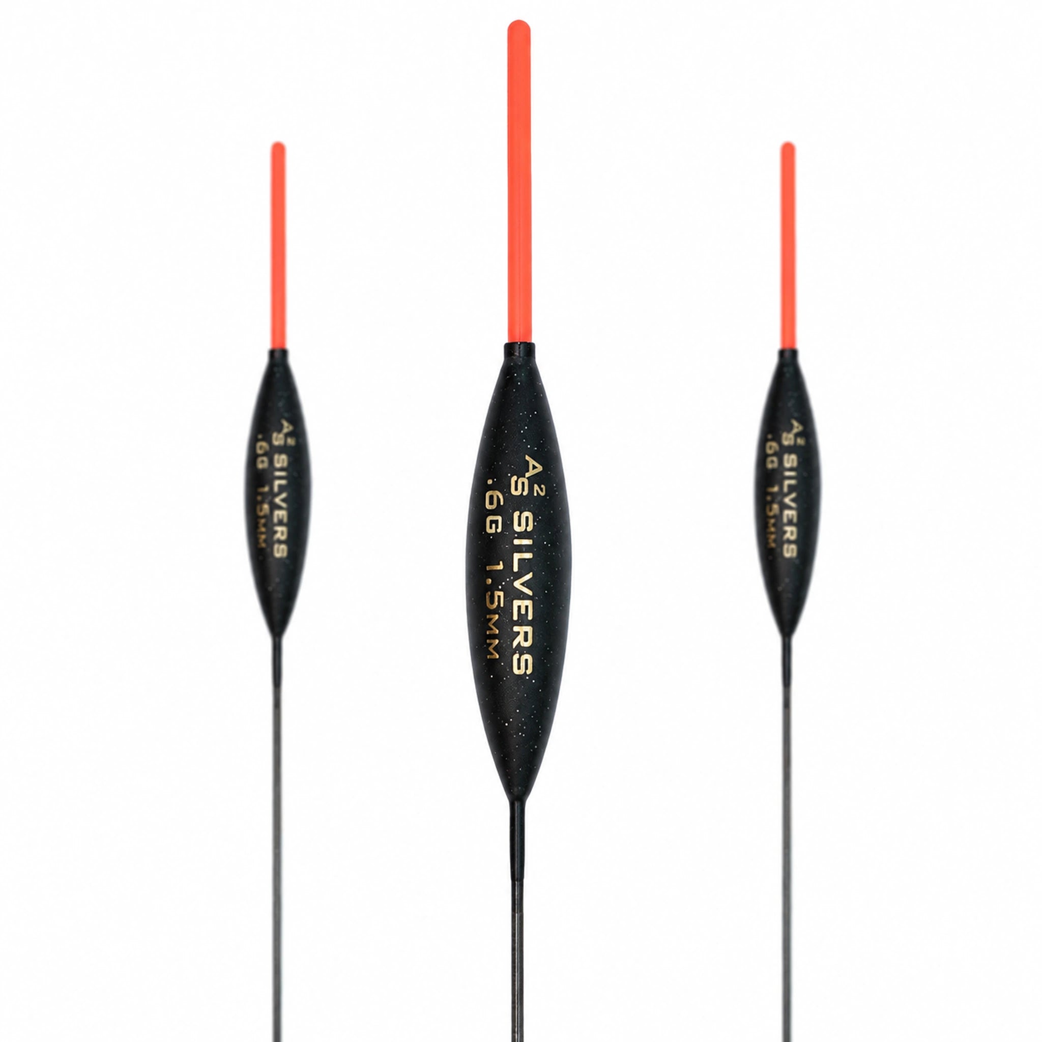 Drennan AS2 Silvers 0.60 g – close-up met gewichtsopdruk en antennedikte 1.5 mm
