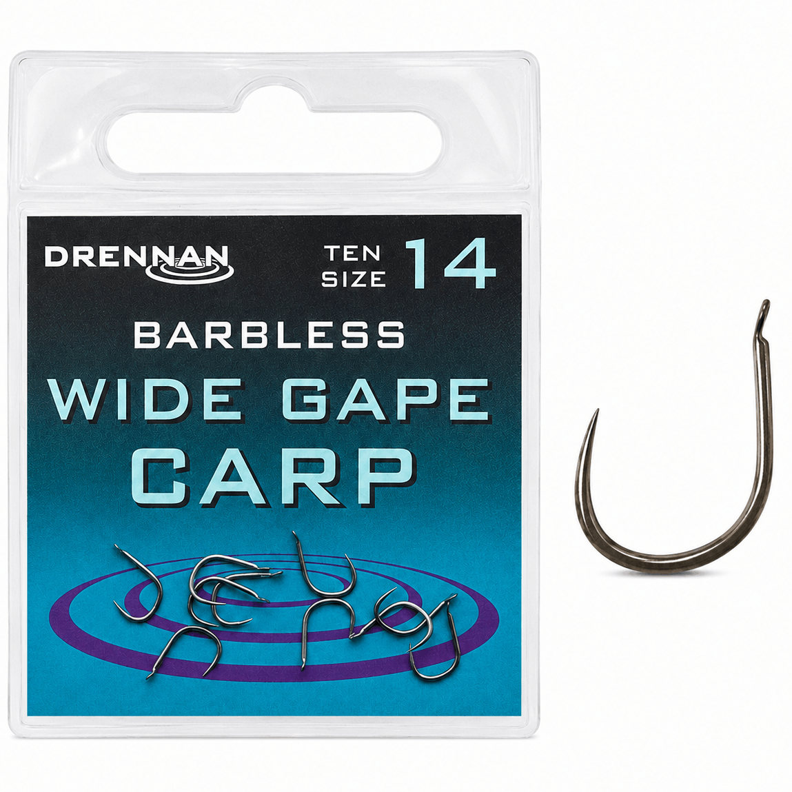 drennan-barbless-wide-gape-carp-spade-size-14