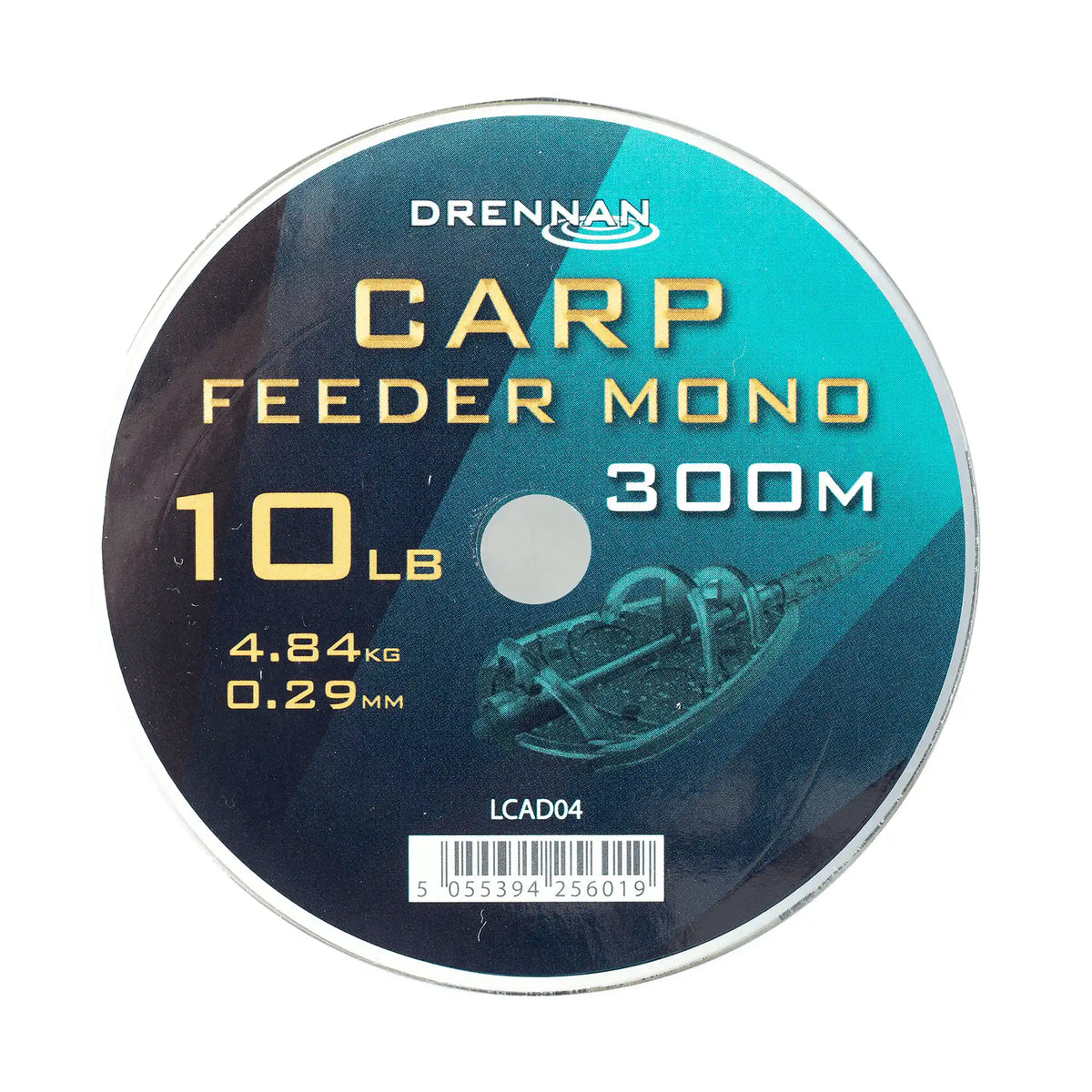 Drennan Carp Feeder Mono 300 m – variantcover van de spoel 0,29 mm, 10 lb en 4,84 kg, LCAD04