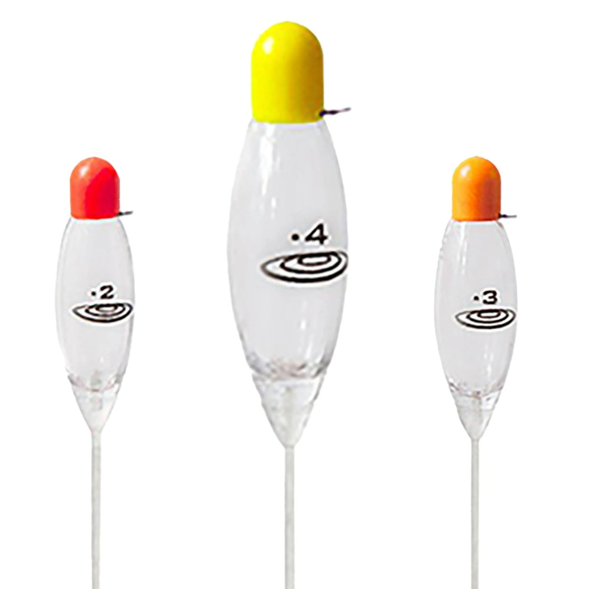Drennan Crystal Dibber – algemene cover met 0.4g centraal en 0.2g en 0.3g ernaast