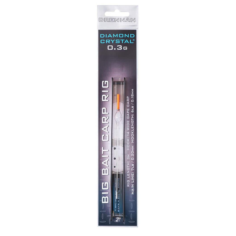 drennan diamond crystal big bait carp rig klaargemaakte tuigen