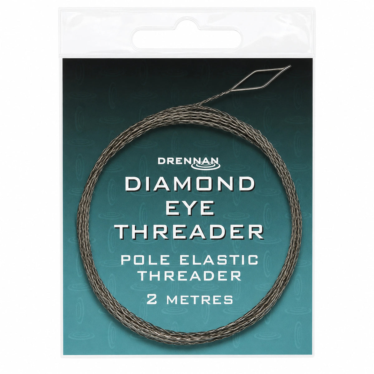 Drennan Diamond Eye Threader – verpakking van de uitvoering van 2 meter