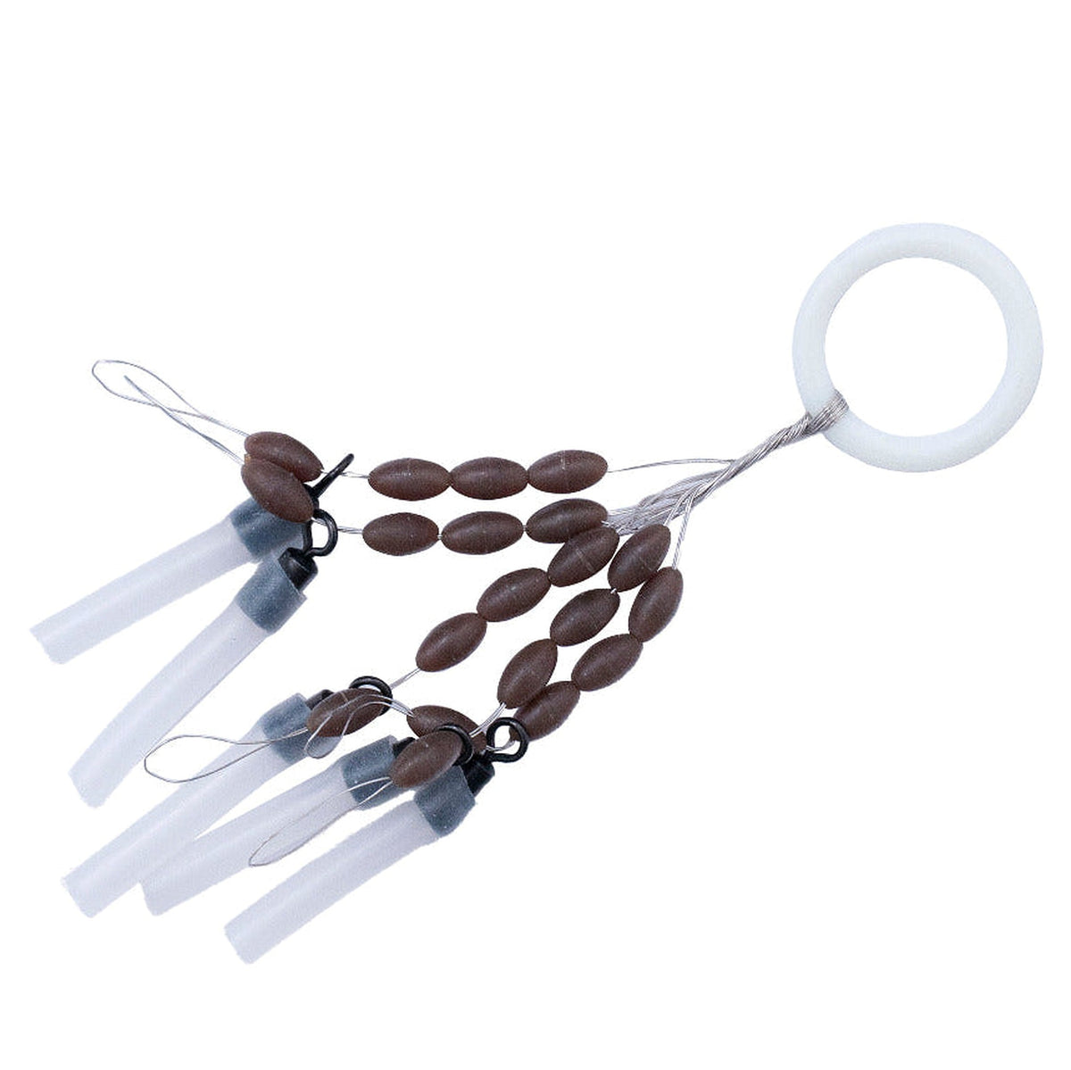 Drennan DR Float Attachment Kits – vijf losse montagesets met lijnstoppers en dobberadapters