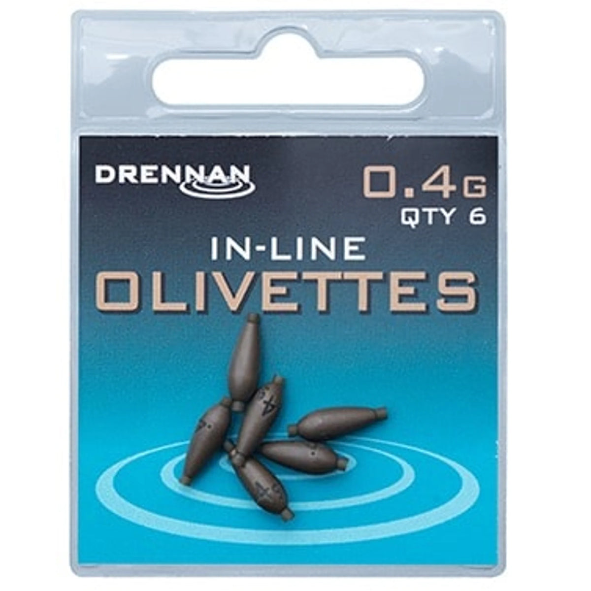 Drennan In-Line Olivettes 0,4 gram – inline olijflood