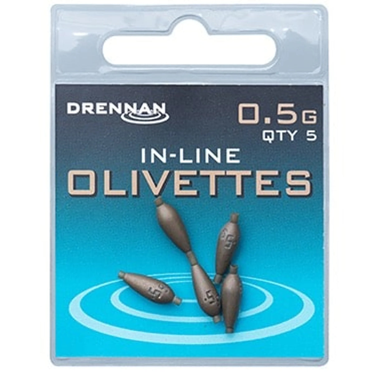 Drennan In-Line Olivettes 0,5 gram – inline olijflood