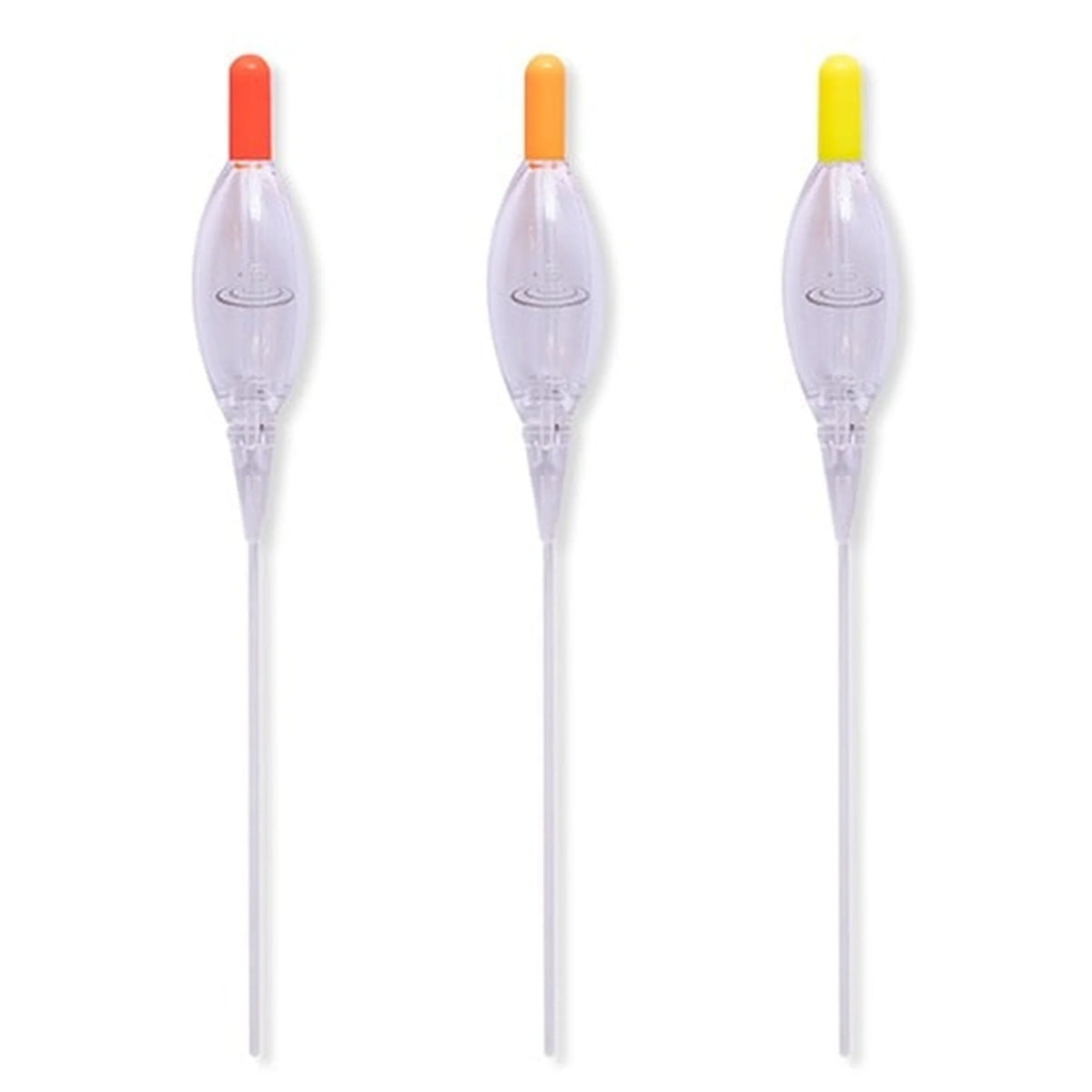 Drennan In-line Shallow Crystal Floats in drie antennekleuren