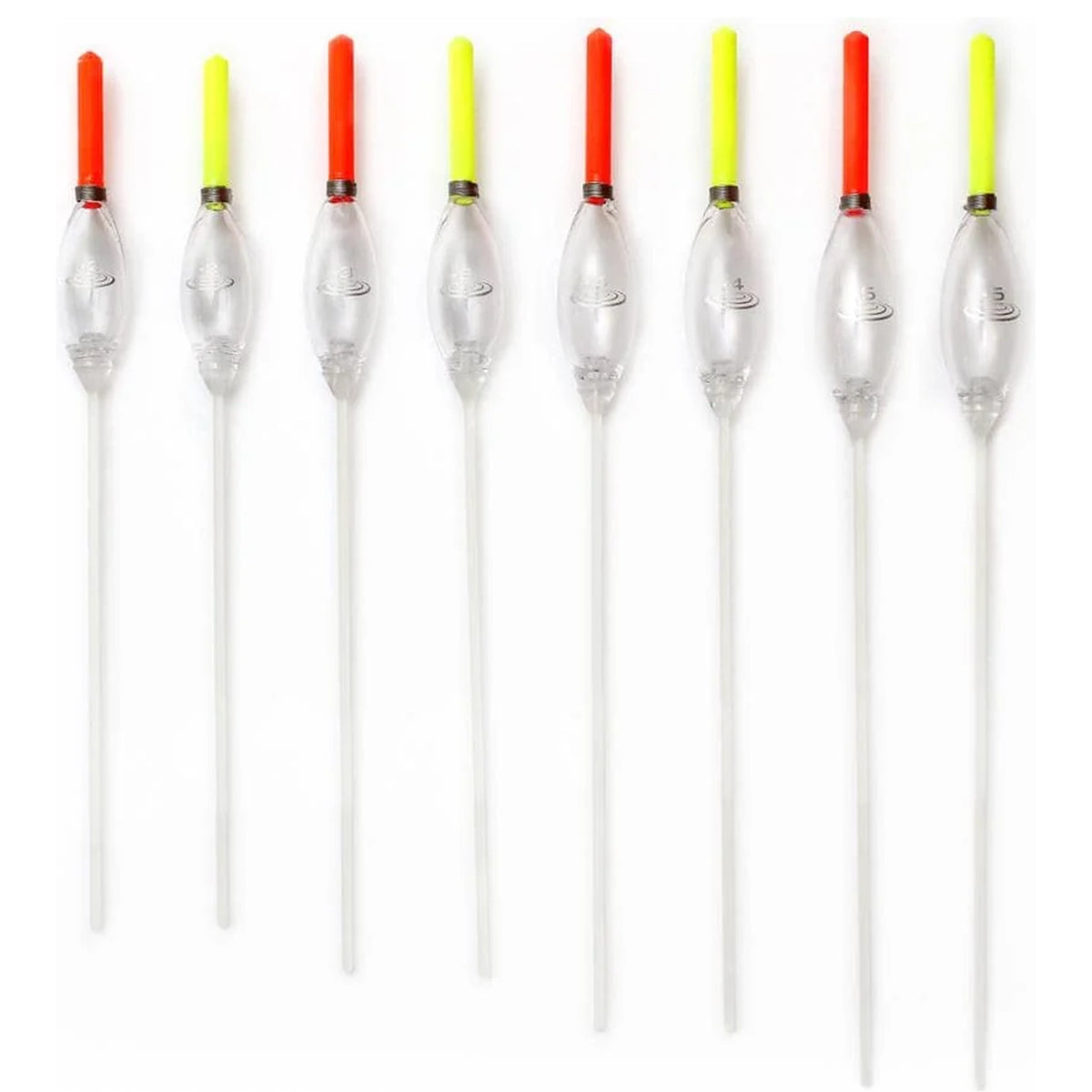 Set Drennan Margin Crystal dobbers met rode en gele antennes