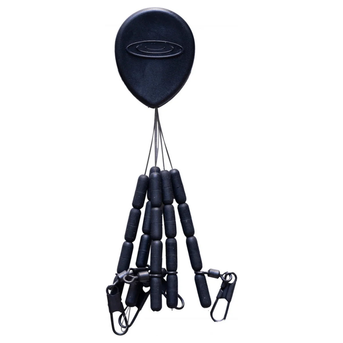 Drennan Pellet Waggler Kits met Super Stops en clip-linkwartels op witte achtergrond