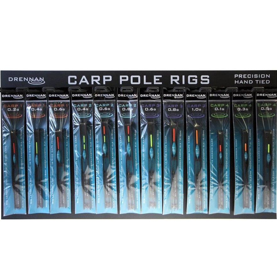 drennan carp 1 pole rigs klaargemaakte tuigen