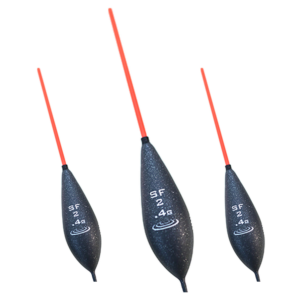 Drennan SF2 dobber 0,4 g met rode antenne – drie exemplaren als compositie