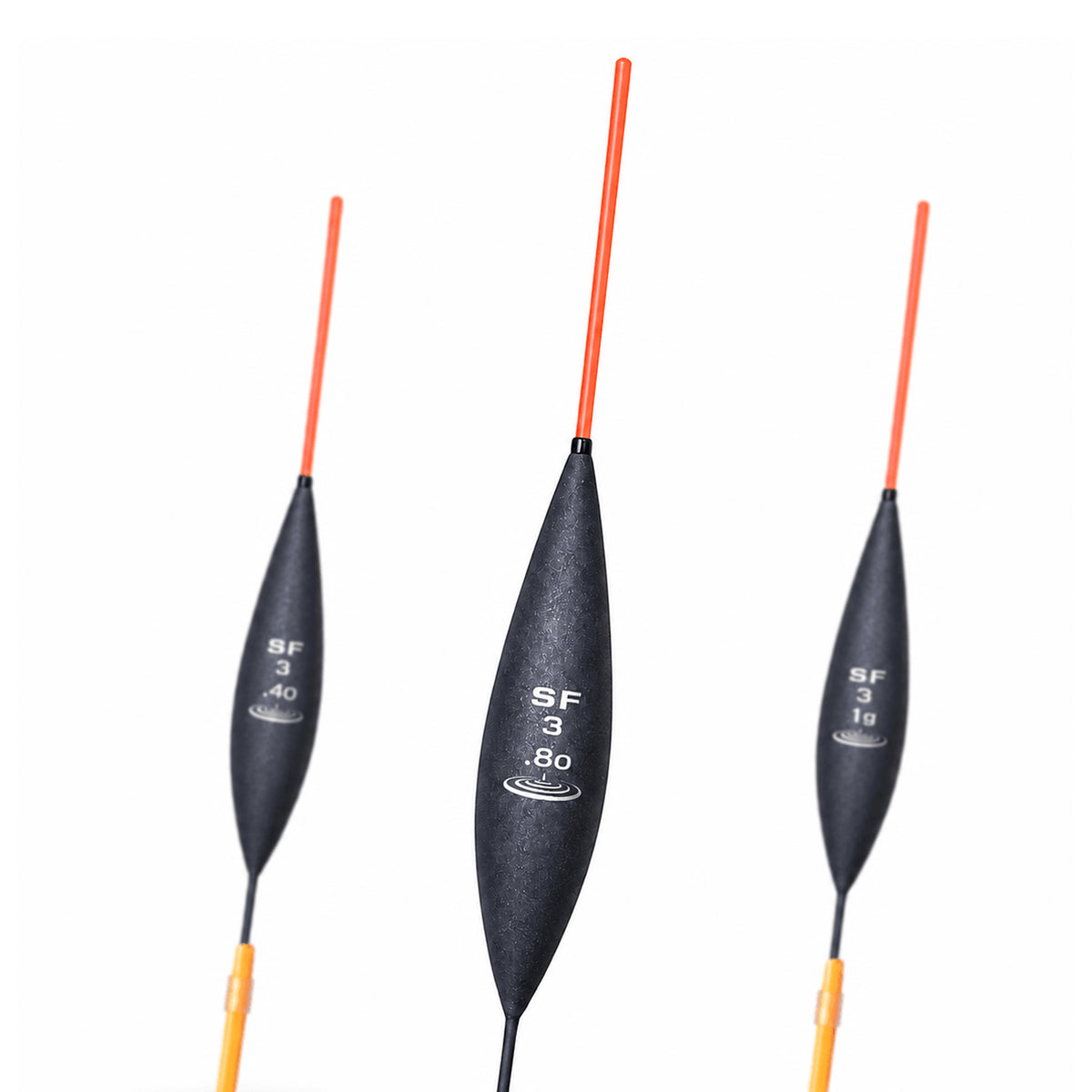 Drennan SF3: bestaande driedobbercover met 0.80g centraal, 0.40g links en 1g rechts