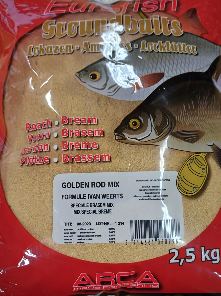 eurofish golden rod mix 2.5kg