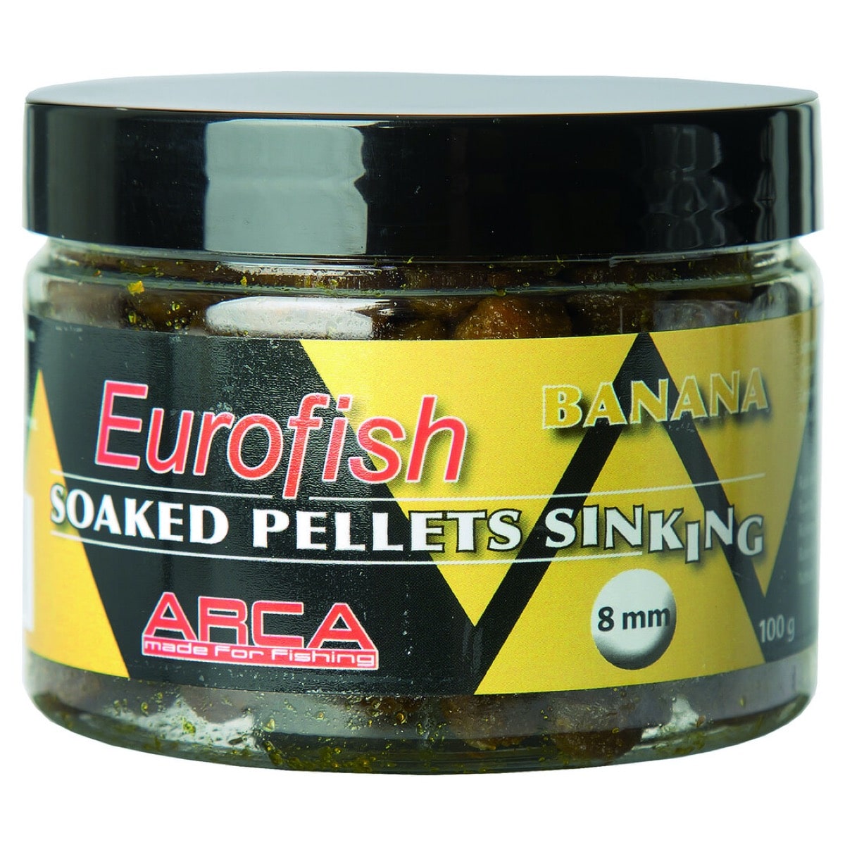 Eurofish soaked pellets sinking 8mm banana
