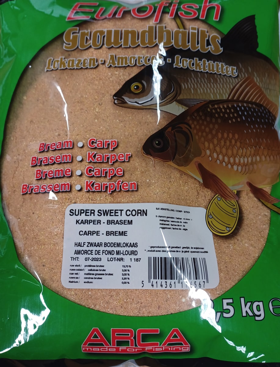 eurofish super sweet corn 2.5kg