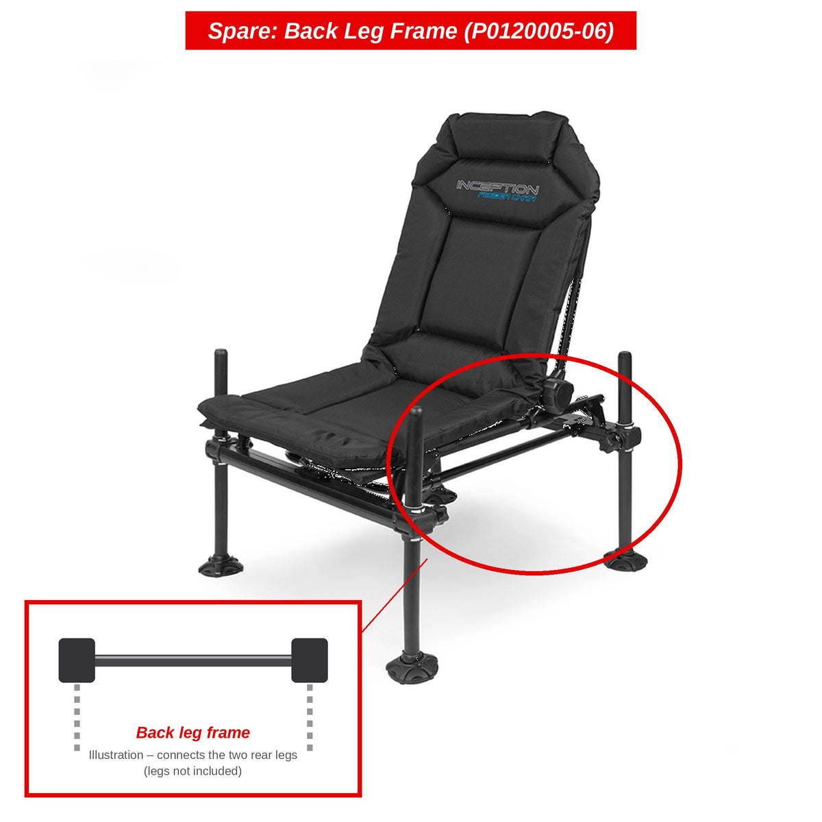 Inception Feeder Chair – Reserveonderdelen voor Feederstoel (op bestelling)