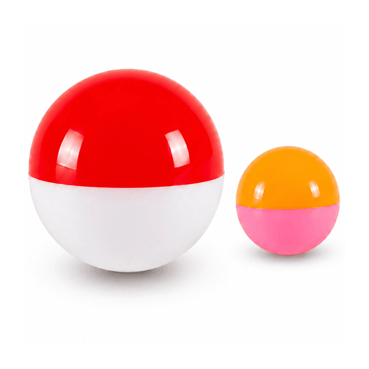 Fishing Things Crazy Softballs – rood/wit en geel/roze kunstaasbolletjes