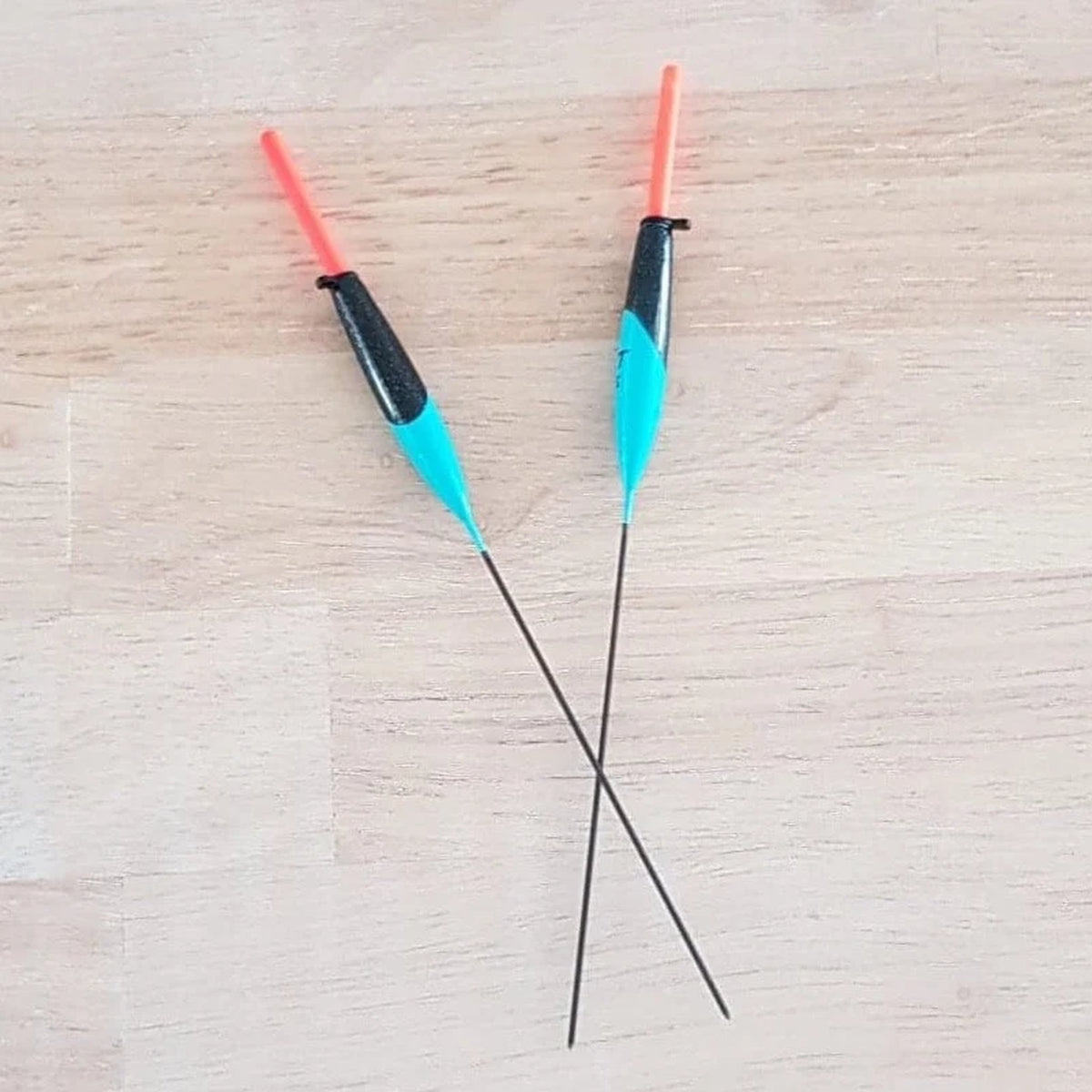 Fishing Things FT29 – detailafbeelding van de rode dobber, set van 5 stuks
