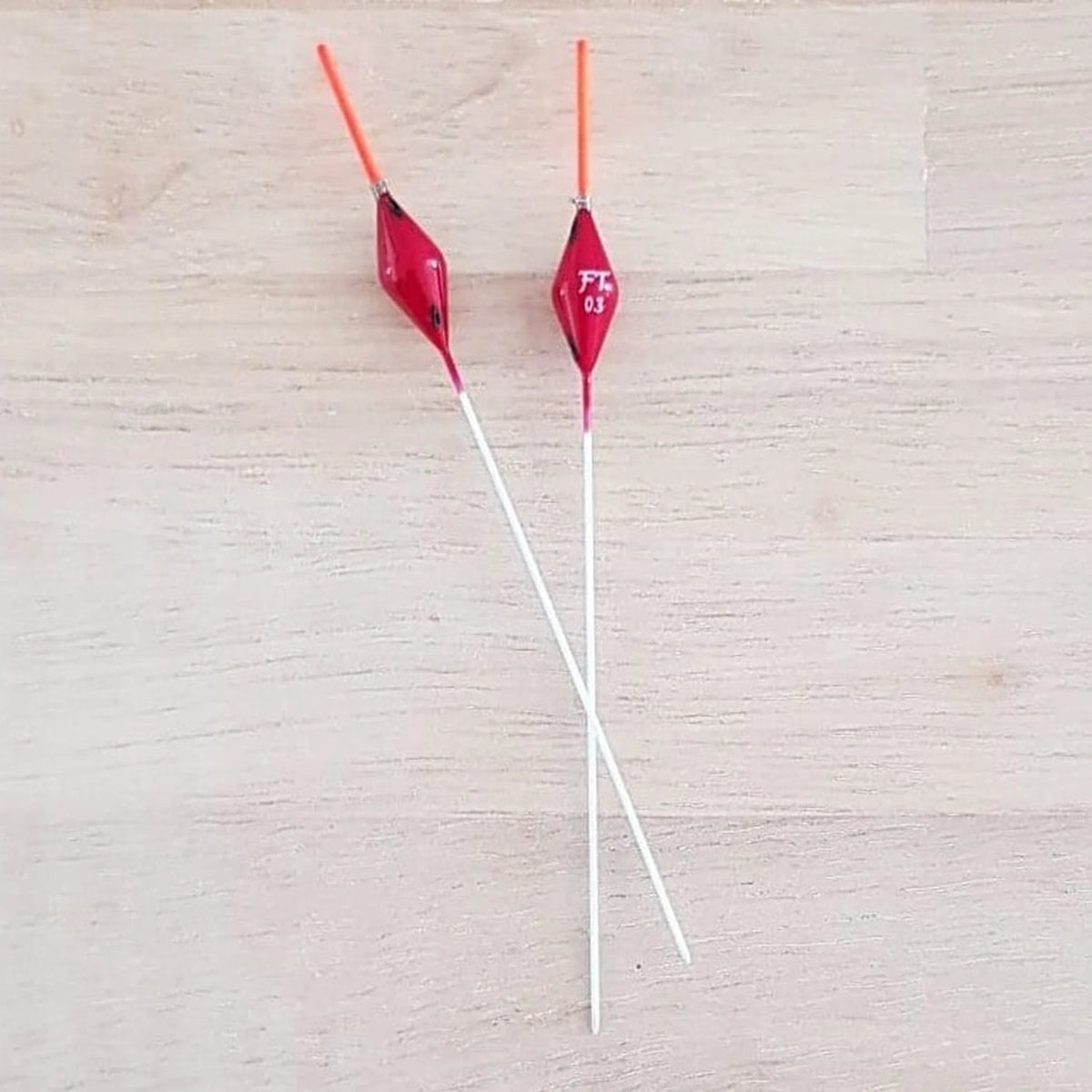 Fishing Things FT4 dobbers voor- en zijaanzicht