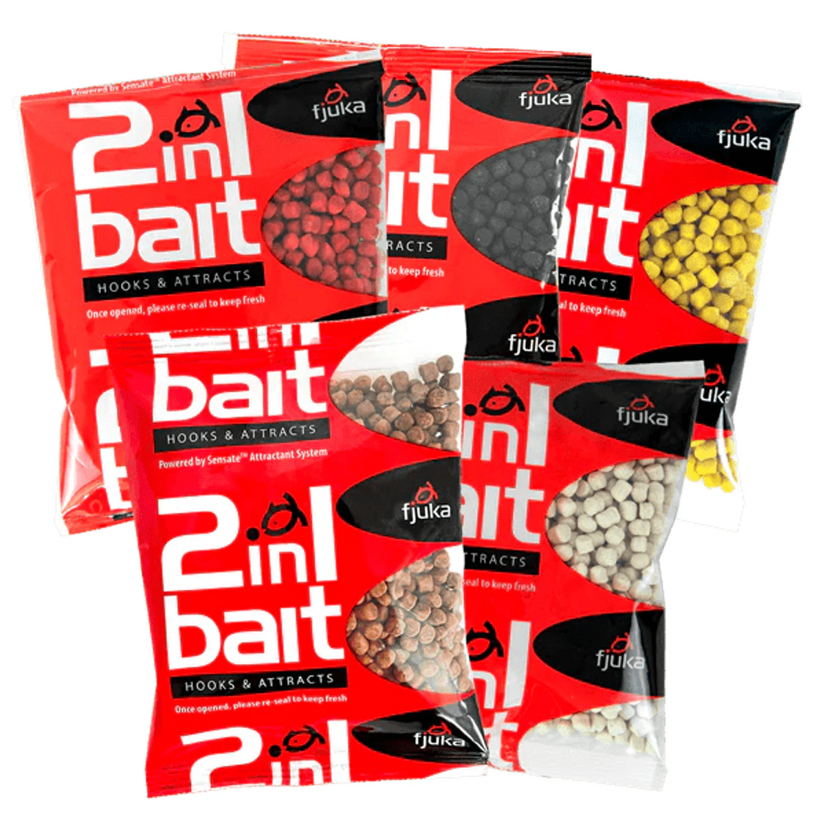 Fjuka Original 2 in 1 Bait 5mm – volledig assortiment