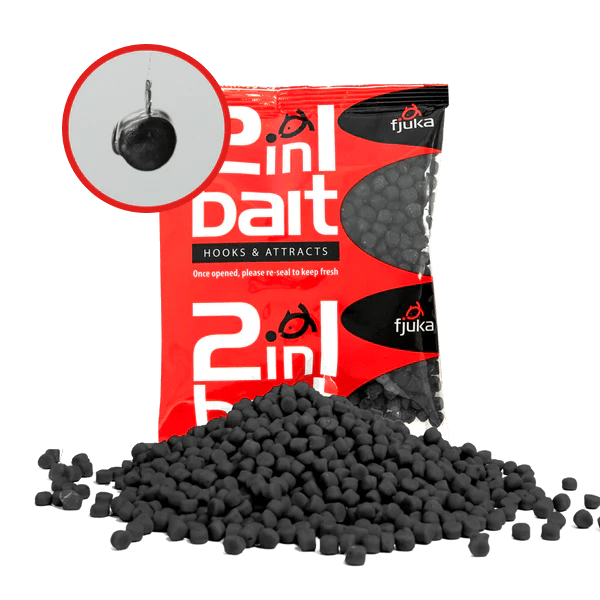 Fjuka 2 in 1 Bait black