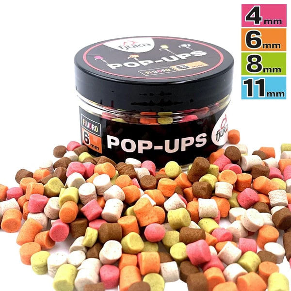Fjuka pop-ups mixed colours 6mm