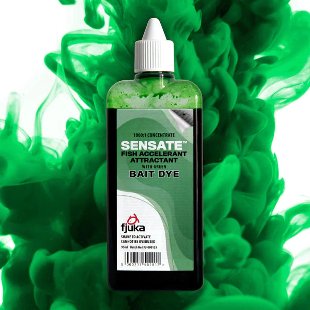 Fjuka Sensate Bait Dye Green 100ml