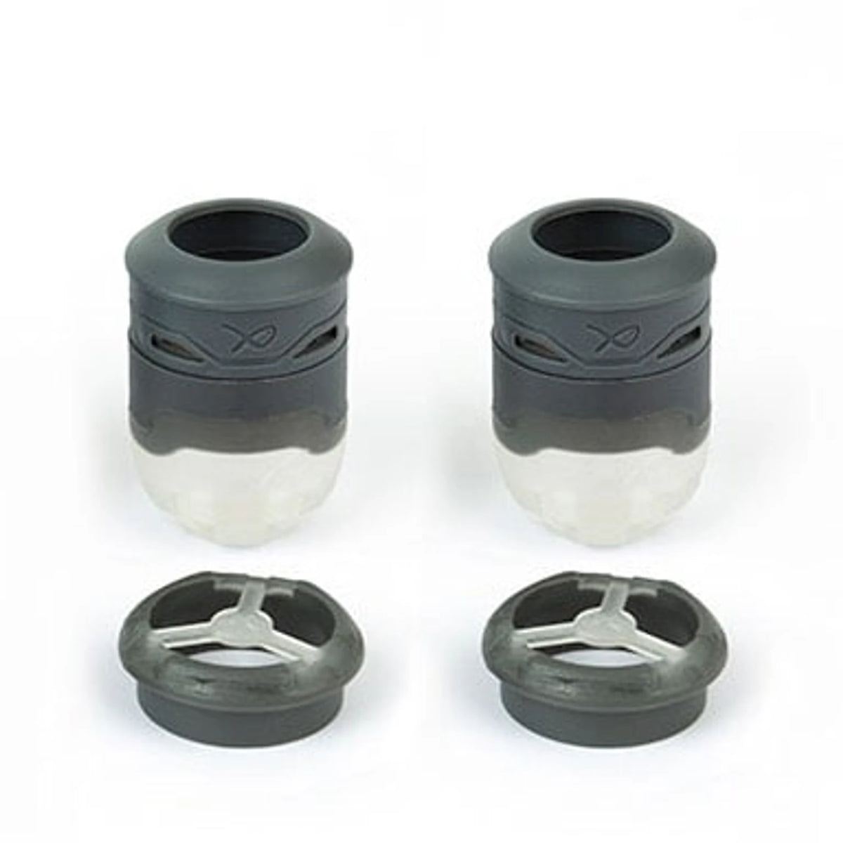 Matrix Flexible Toss Pots Small – flexibele voerpotten met 2 deksels
