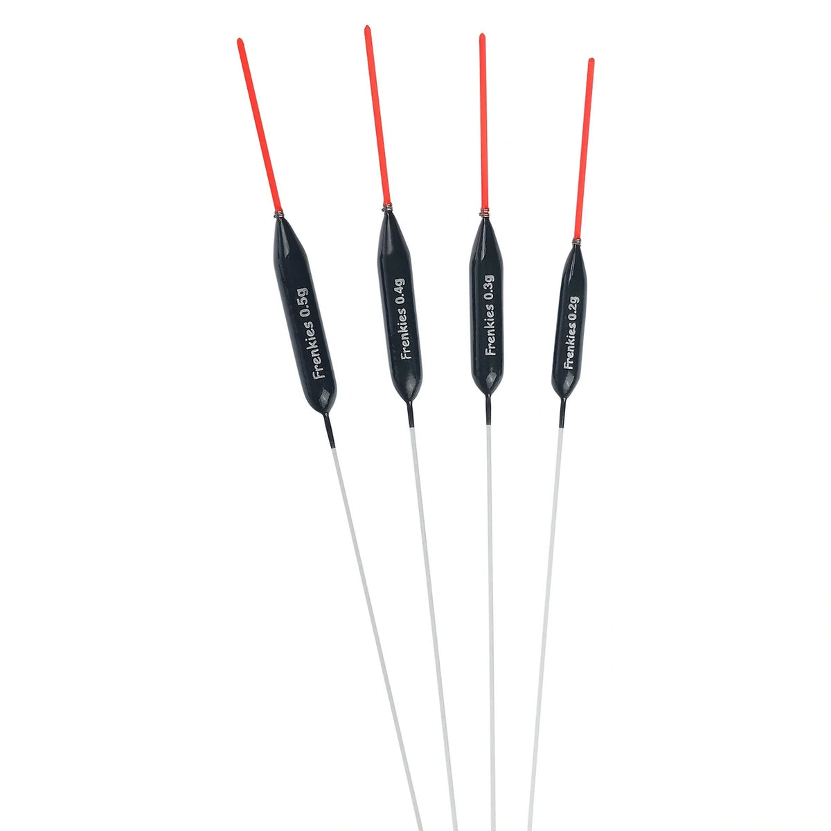 Frenkies Nelson-dobbers met rode antenne, afgebeeld in 0,2 tot 0,5 gram
