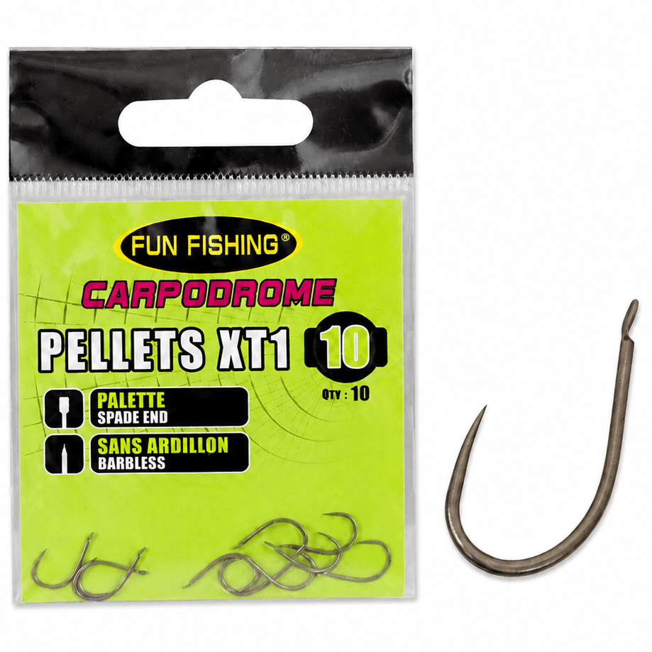 fun-fishing-pellets-XT1-spade-end-barbless-size-10