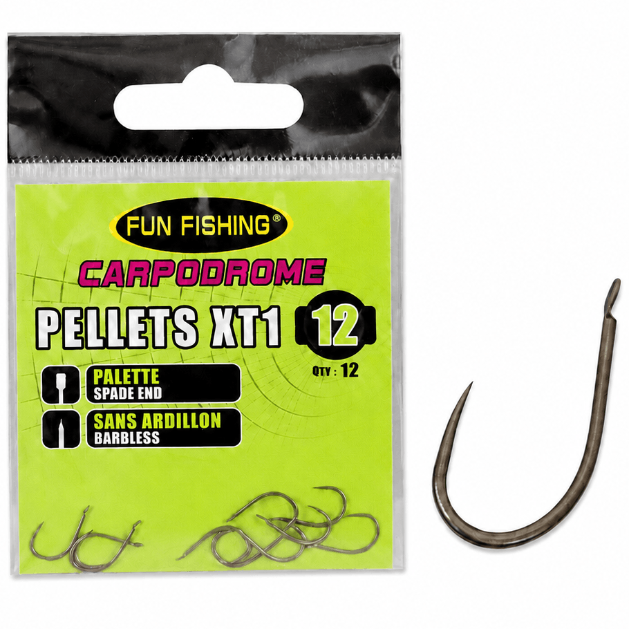 fun-fishing-pellets-XT1-spade-end-barbless-size-12