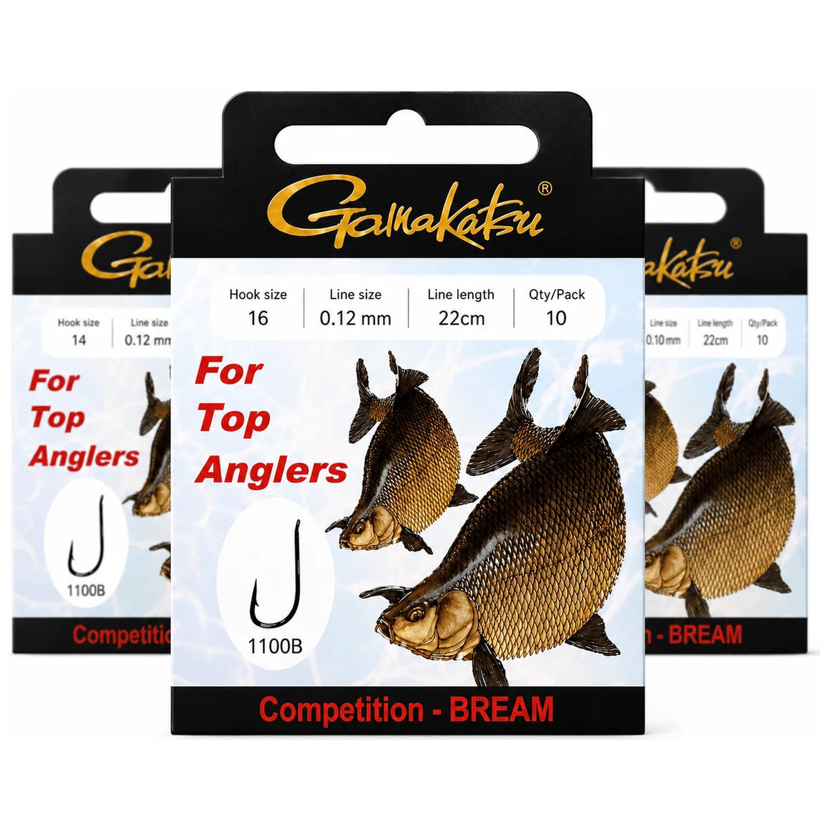 Gamakatsu Competition Bream LS-1100 Barbed 22 cm assortiment