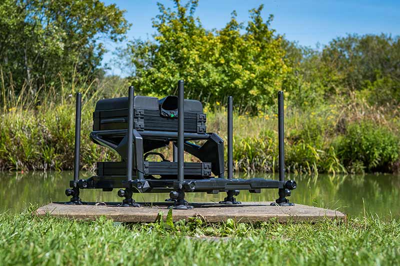 matrix S25 pro seatbox black edition zwarte viskist