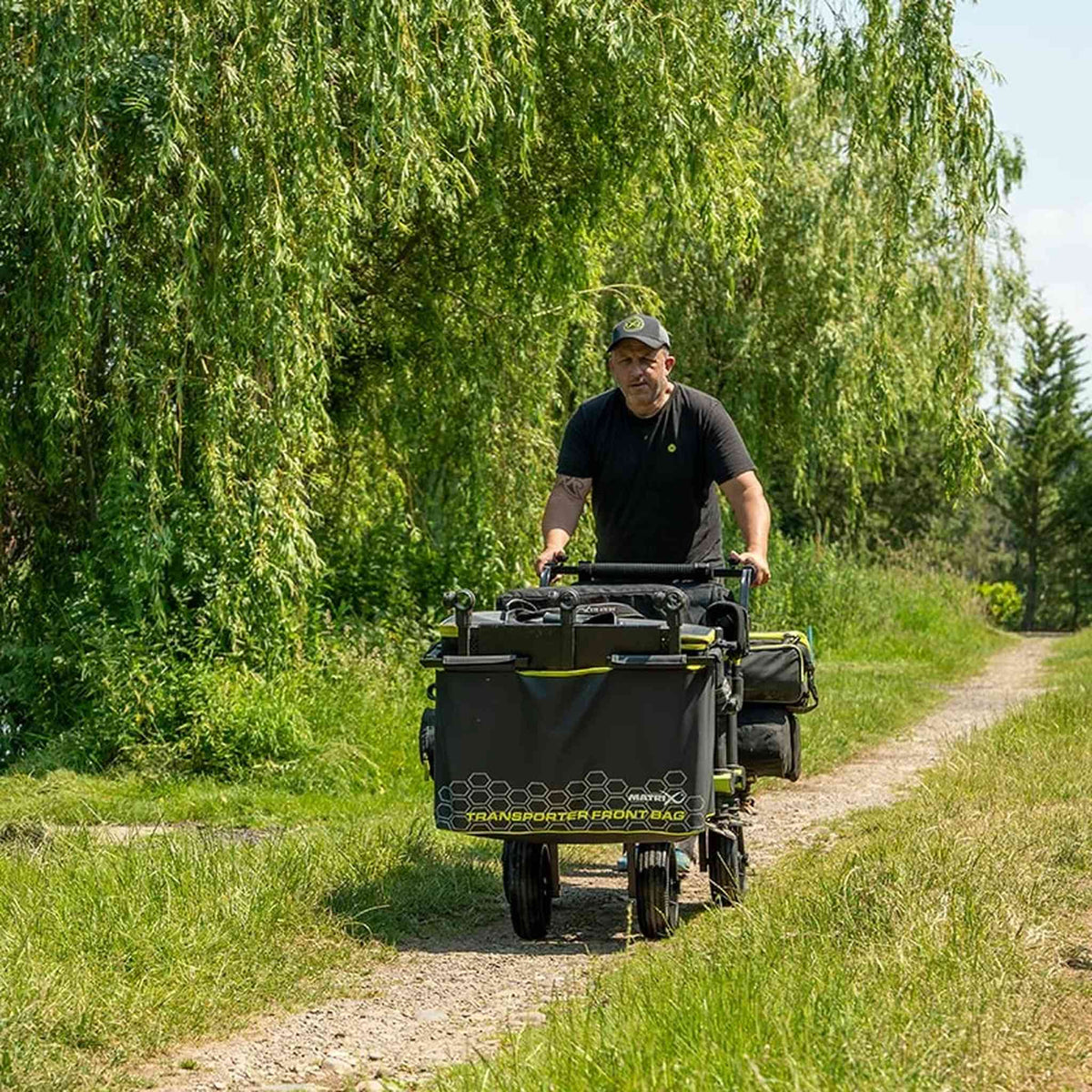 Matrix 4 Wheel Transporter Front Bag GTR007 – detailafbeelding 17 van de voortas voor transportkar