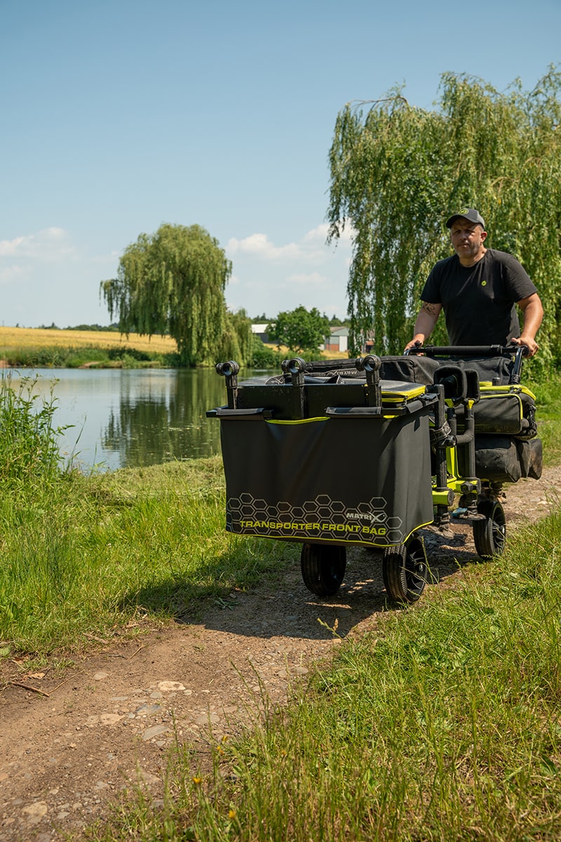 GTR007 Matrix 4 wheel transporter front bag transportkar tas
