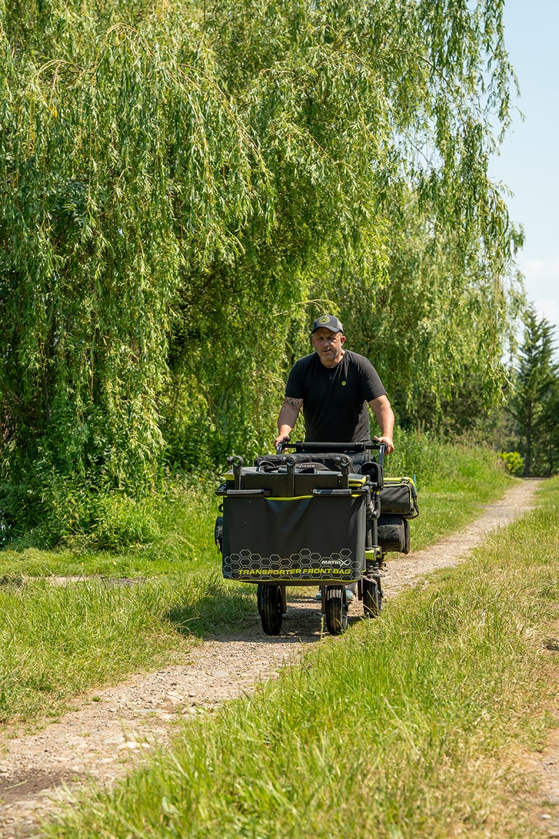 GTR007 Matrix 4 wheel transporter front bag transportkar tas