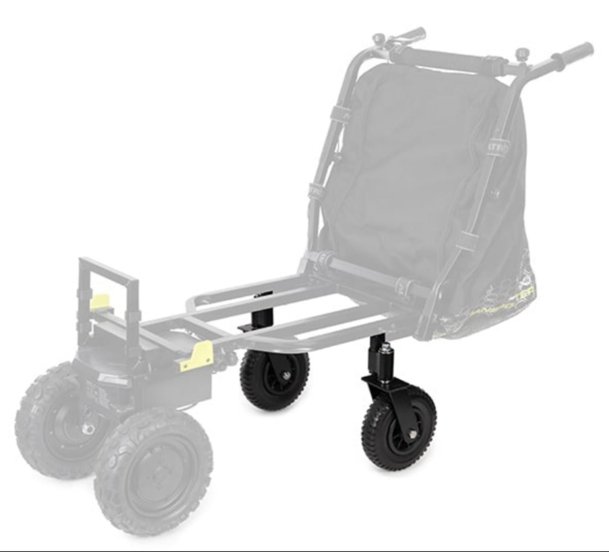 Matrix transporter swivel wheel set