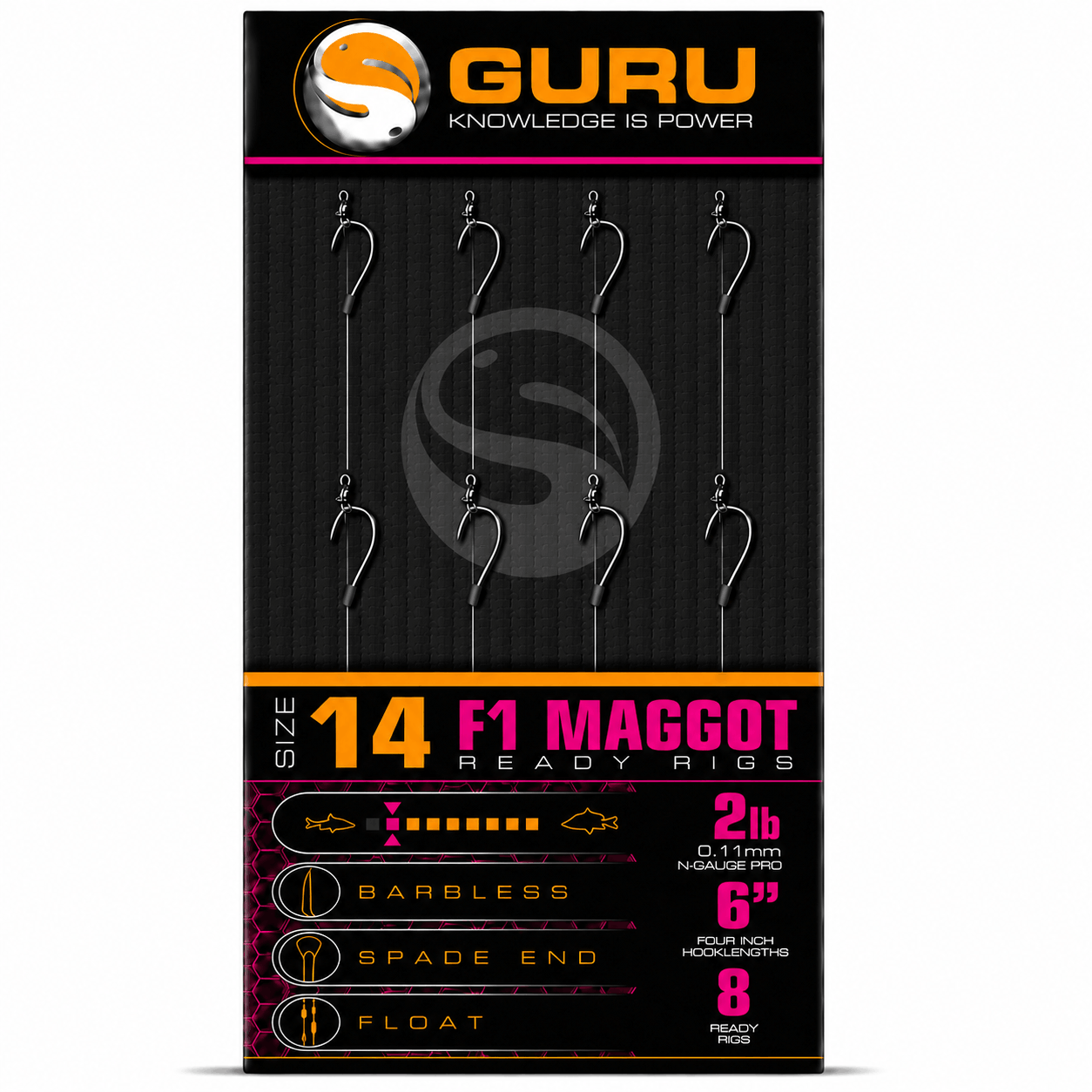 guru-F1-maggot-ready-rigs-6inch-size-14-011mm