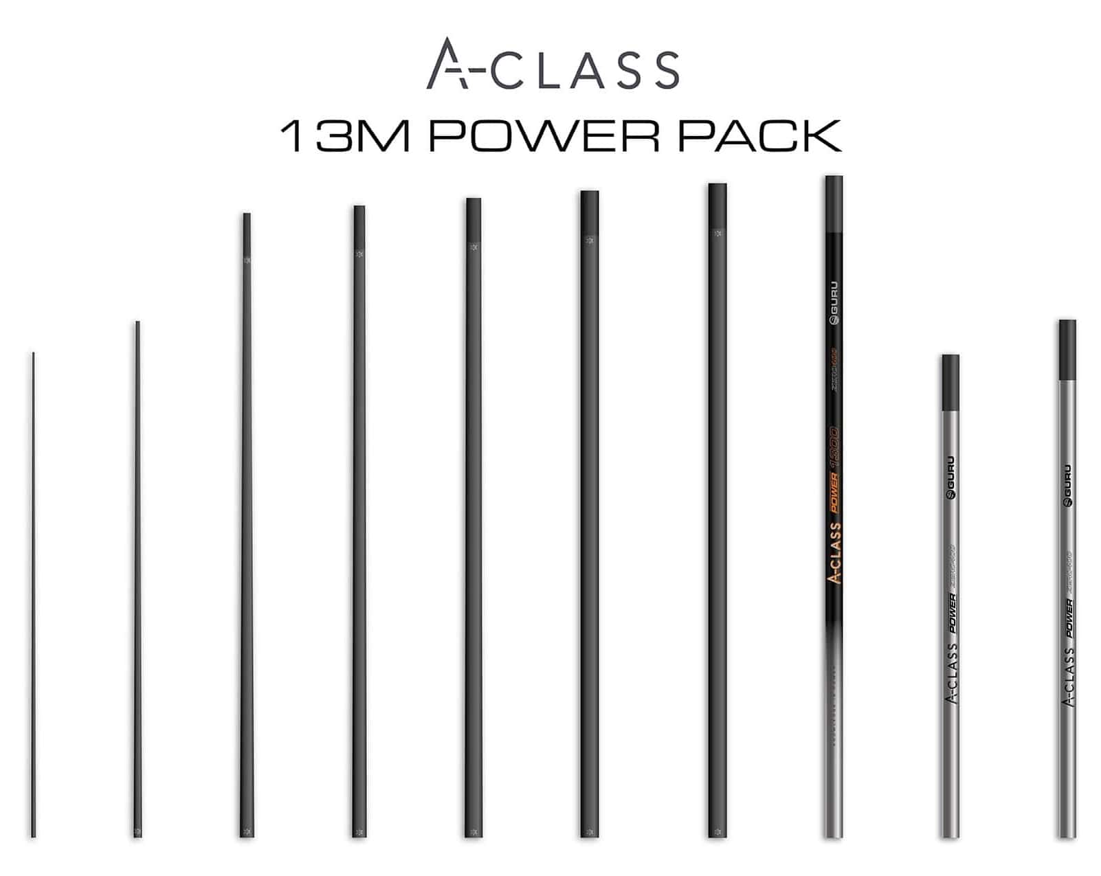 Guru a-class 13m power pole pack vaste hengel