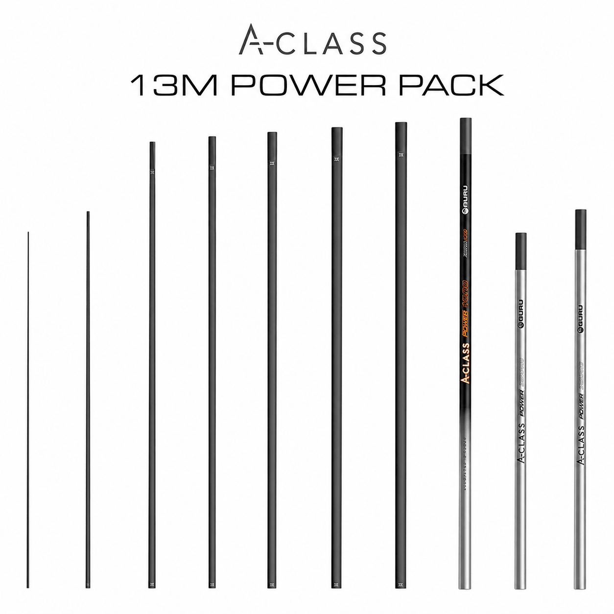 13m fishing pole for sale Guru A-Class Power Pack - Fixed Rod Options:Overdrive pedal + motor 330pcs Speed Clips for and cigar float Nonfiction