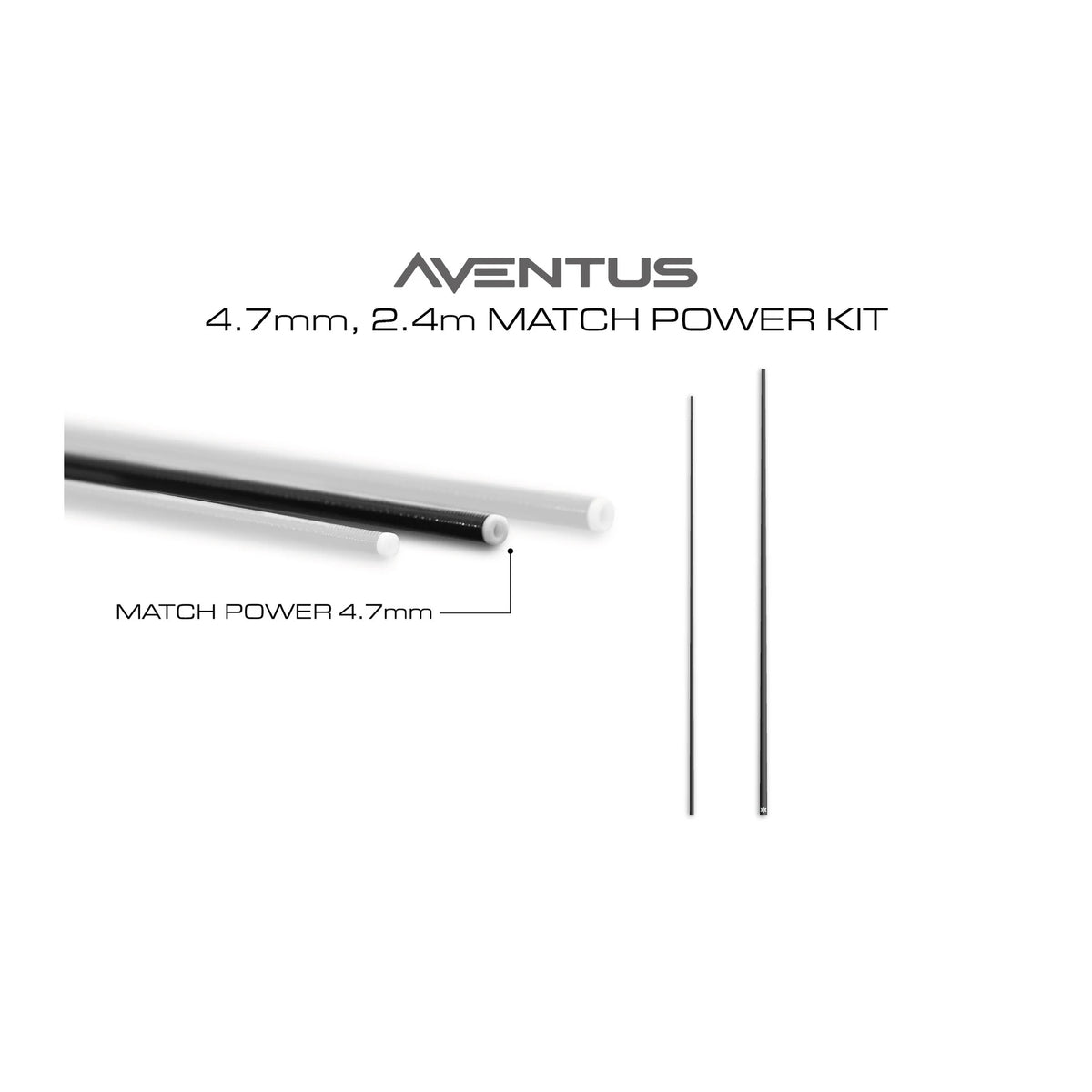 Guru Aventus Match Power Kit 4,7 mm 2,4 m – tweedelige topkit GRD076